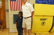 2014 Peyton Manning School Visit 2014 Peyton Manning School Visit