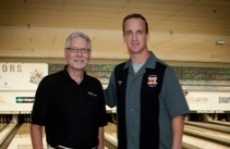 Peyton Manning and Chuck Markey, 2010 PeyBack Bowl Peyton Manning and Chuck Markey, 2010 PeyBack Bowl